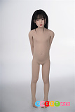 AXB Doll GB09 ラブドール 新型120cm 貧乳 掲載画像のボディはリアルメイク付き シリコン頭部+TPEボディ