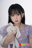 AXB Doll GB09 ラブドール 新型120cm 貧乳 掲載画像のボディはリアルメイク付き シリコン頭部+TPEボディ