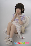AXB Doll ラブドール 新型110cm バスト平TB02ヘッド 掲載画像のボディはリアルメイク付き 【シリコン製頭部+TPEボディ】