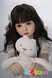 AXB Doll ラブドール  新型110cm バスト平 GB04ヘッド 掲載画像のボディはリアルメイク付き 【シリコン製頭部+TPEボディ】