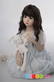 AXB Doll ラブドール  新型110cm バスト平 GB04ヘッド 掲載画像のボディはリアルメイク付き 【シリコン製頭部+TPEボディ】