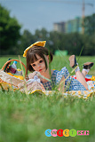 WAXDOLL ラブドール 110cm バスト平 G58ヘッド リアルメイク付き フルシリコン製