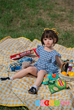WAXDOLL ラブドール 110cm バスト平 G58ヘッド リアルメイク付き フルシリコン製