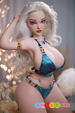 JY DOLL  魅魔 ラブドール 125cm Gカップ 巨乳 シリコン頭部+TPEボディ