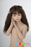 AXB Doll ラブドール 新型110cm バスト平 GB02ヘッド 掲載画像のボディはリアルメイク付き【シリコン製頭部+TPEボディ】