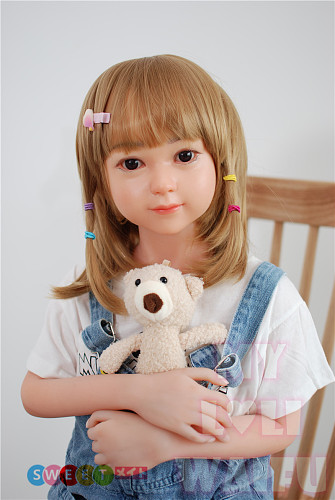 My Loli Waifu Nonoka 可愛い小学生ダッチワイフ 100cm AAカップ シリコンヘッド+TPEボディ