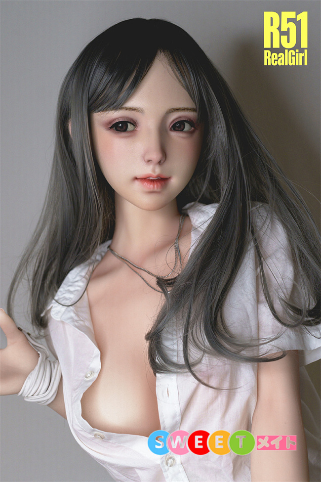 Real Girl A工場製 笑顔 R51 軽量 シリコン頭部+tpeボディ ラブドール 148cm Cカップ sex doll