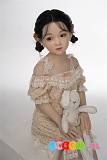 AXB Doll ラブドール 新型110cm バスト平 GB16ヘッド 掲載画像のボディはリアルメイク付き【シリコン製頭部+TPEボディ】