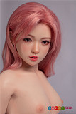 【掲載画像はフルシリコン材質】DOM DOLL 130cm ラブドール 貧乳 Aカップ D2ヘッド ヘッド及びボディー材質選択可能 カスタマイズ可リアルドール