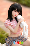 JY DOLL 小怜夢 可愛いロリ セックスドール 123cm Cカップシリコンヘッド+TPEボディ