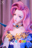 魔族人形 MOZU DOLL 芬妮 ピンク髪 艶麗 美人 コスプレ ラブドール 163cm Hカップ 爆乳ドール TPE製