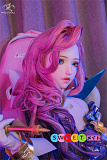 魔族人形 MOZU DOLL 芬妮 ピンク髪 艶麗 美人 コスプレ ラブドール 163cm Hカップ 爆乳ドール TPE製