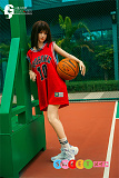 かわいい アダルトドール 高級シリコン JK制服 清楚な女子高生 黒髪rzrdoll人造人 162cm Bカップ 艾琳娜
