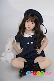 AXB Doll ラブドール 新型110cm バスト平 GB06ヘッド 掲載画像のボディはリアルメイク付き【 シリコン製頭部+TPEボディ】