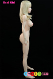Real Girl B工場製 130cm 巨乳 キキちゃん ラブドール 頭身一体化 EVO骨格付き TPE製 シームレスドール
