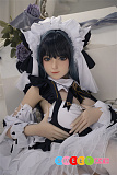 AXB Doll ラブドール 140cm バスト大 GD22ヘッド 掲載画像のボディはリアルメイク付き【シリコン製頭部+TPEボディ】