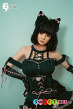 コスプレセックスドール 高級シリコン 可愛い女の子 美肌 ゴシック風 コスチューム rzrdoll人造人 静静 168cm Eカップ