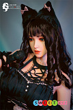 高級シリコンラブドール コスプレ 猫耳美少女 黒髪 お姫様風 rzrdoll人造人 艾琳娜 168cm Eカップ