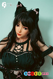かわいいダッチワイフ 高級シリコン コスプレ かわいい猫耳 色っぽい美少女 rzrdoll 人造人 溪雨 168cm Eカップ