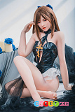 Bezlya Doll 2.0シリーズ ラブドール 155cm 夕颜 Aカップ リアルドール シリコンヘッド+TPEボディ