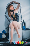Bezlya Doll 2.0シリーズ ラブドール 155cm 夕颜 Aカップ リアルドール シリコンヘッド+TPEボディ