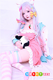 SHEDOLL ラブドール 148cm 普乳 洛小乙 リアルドール 掲載画像はシリコンヘッド+TPEボディ