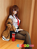 Aotume Doll #77 アニメラブドール 155cm Cカップ シリコン頭部+TPE材質ボディセックス人形