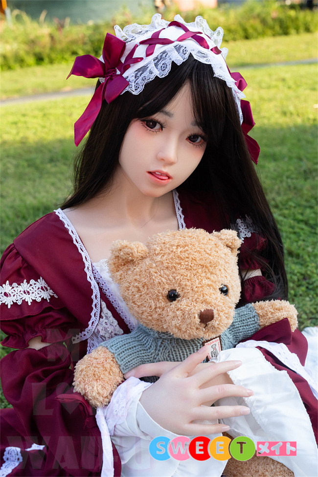 My Loli Waifu 美亜MIA 黒髪メイドリアルドール 138cm AAカップ フルシリコン製 貧乳ダッチワイフ