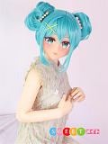 Aotume Doll アニメラブドール 145cm Bカップ #68ヘッド シリコン頭部+TPE材質ボディ【ヘッドとボディ自由に組み合わせ可】
