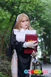 Top Sino Doll RRS版 T1 Miyou 修女 コスプレ ラブドール 159cm Gカップ フルシリコン製 エロ ラブドール 高級