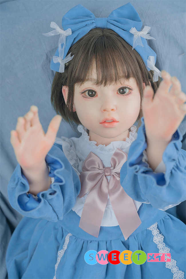 WAXDOLL ラブドール 110cm バスト平 GB58ヘッド リアルメイク付き フルシリコン製