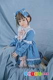 WAXDOLL ラブドール 110cm バスト平 GB58ヘッド  リアルメイク付き フルシリコン製
