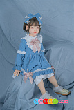WAXDOLL ラブドール 110cm バスト平 GB58ヘッド  リアルメイク付き フルシリコン製