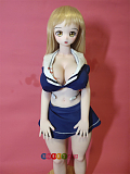 Mini Doll ミニダッチワイフ 60cm 巨乳 雪莉Bヘッド  セックス可能 シリコンラブドール 53cm-75cm身長選択可能
