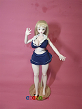 Mini Doll ミニダッチワイフ 60cm 巨乳 雪莉Bヘッド  セックス可能 シリコンラブドール 53cm-75cm身長選択可能