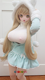 Mini Doll ミニセックスドール 60cm 巨乳 雪莉Bヘッド シリコンラブドール【53cm-75cm身長選択可能】セックス可能