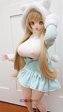 Mini Doll ミニセックスドール 60cm 巨乳 雪莉Bヘッド シリコンラブドール【53cm-75cm身長選択可能】セックス可能