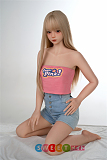 AXB Doll 148cm Aカップ TD55ヘッド シリコン製頭部+TPEボディ ラブドール 【掲載画像のボディはリアルメイク付き】