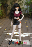Mini Doll 小柄ラブドール 60cm巨乳 最新作 X2ヘッド【 高級シリコン材質セックス可能】