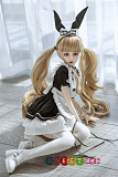 Mini Doll 小型ラブドール 60cm巨乳 最新作 X4ヘッド【 高級シリコン材質セックス可能】