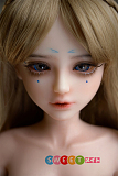 Mini Doll 小さいラブドール 60cm巨乳 最新作 X6ヘッド【 高級シリコン材質セックス可能】