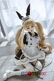 Mini Doll 小型ラブドール 60cm巨乳 最新作 X4ヘッド【 高級シリコン材質セックス可能】
