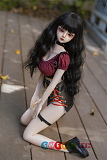 Mini Doll 小柄ラブドール 60cm巨乳 最新作 X2ヘッド【 高級シリコン材質セックス可能】