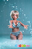 Aotume Doll#1 アニメラブドール 155cm Hカップ 欧米風 フルシリコン製 リアルドール小麦肌