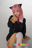 AXB Doll 148cm Aカップ GD34ヘッド シリコン製頭部+TPEボディ ラブドール  掲載画像のボディはリアルメイク付き