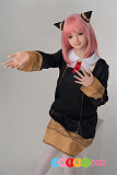 AXB Doll 148cm Aカップ GD34ヘッド シリコン製頭部+TPEボディ ラブドール  掲載画像のボディはリアルメイク付き