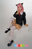 AXB Doll 148cm Aカップ GD34ヘッド シリコン製頭部+TPEボディ ラブドール  掲載画像のボディはリアルメイク付き