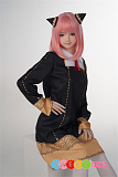 AXB Doll 148cm Aカップ GD34ヘッド シリコン製頭部+TPEボディ ラブドール  掲載画像のボディはリアルメイク付き