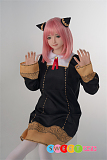 AXB Doll 148cm Aカップ GD34ヘッド シリコン製頭部+TPEボディ ラブドール  掲載画像のボディはリアルメイク付き