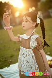 Sanmu doll #S46 126cm AA カップ 貧乳ロリラブドール シリコンヘッド+TPEボディ セックス 人形